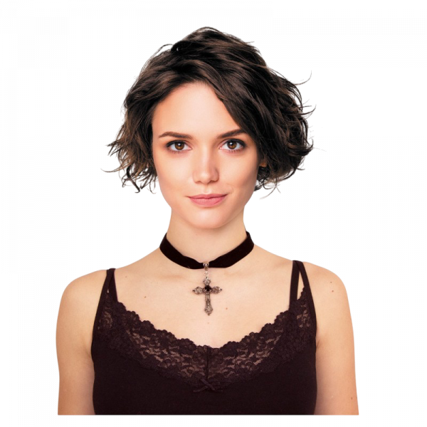 Collier Croix Gothique – Bijou Halloween