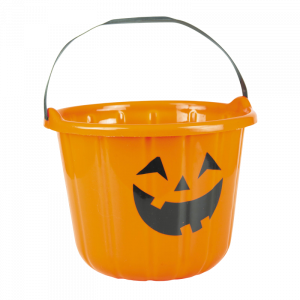 Seau Citrouille XL – Panier à Bonbons Halloween