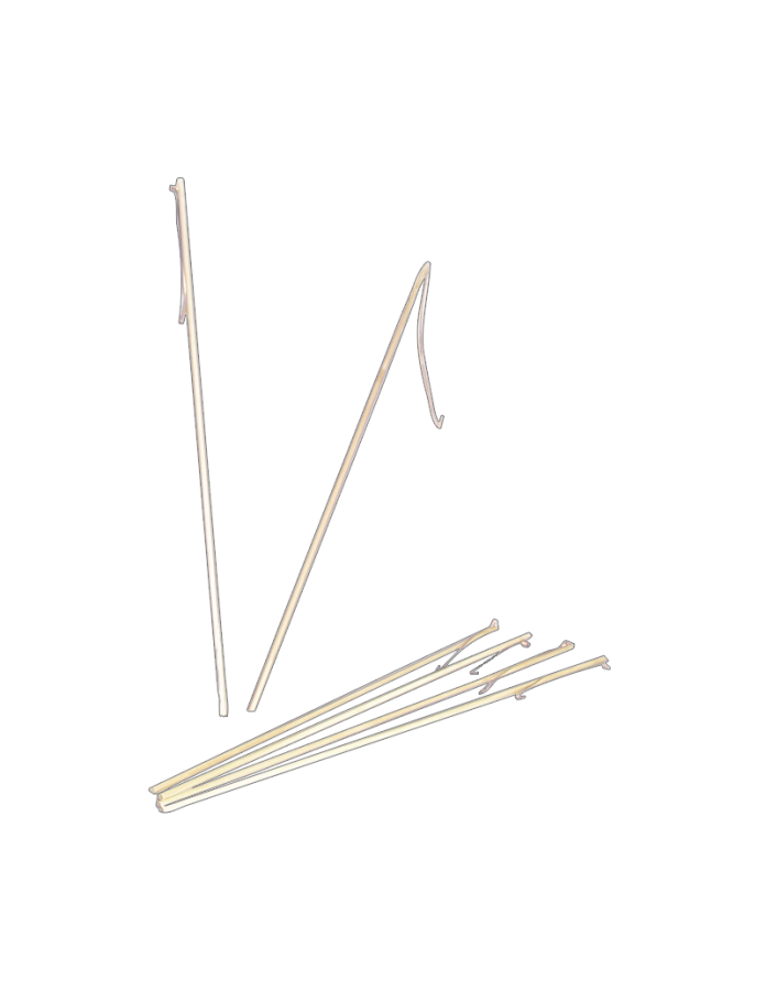 Porte lampion en bambou - 50 cm