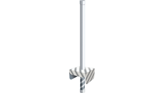 torche de feu blanche