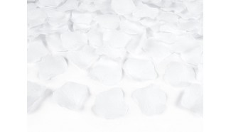 confettis petale blanc