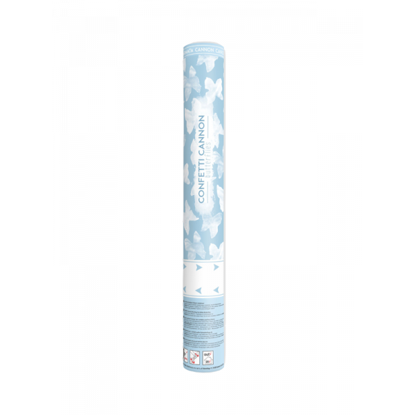 Canon à Confettis Mariage - Lot De 4, Blanc, Papier Biodégradable, Pour Fêtes, Anniversaires