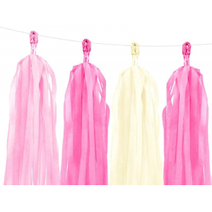 guirlande tassel rose 2