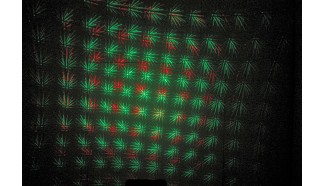 multipoints rouge vert show laser