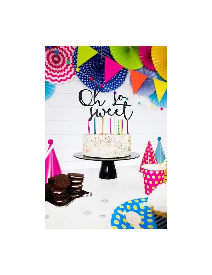 Generic Bougies d anniversaire multicolores 6 Pcs décor de gâteau