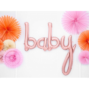 ballon rose gold baby 2