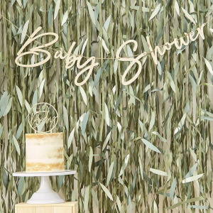 guirlande en bois baby shower 2