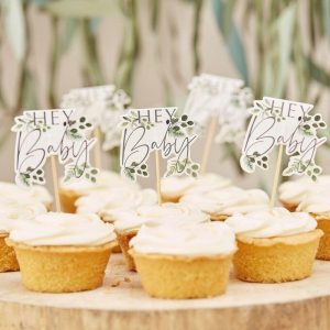 cupcake topper baby shower 2