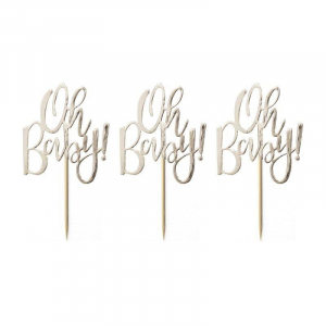 cupcake topper baby shower