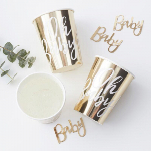 verres en cartons baby shower 2