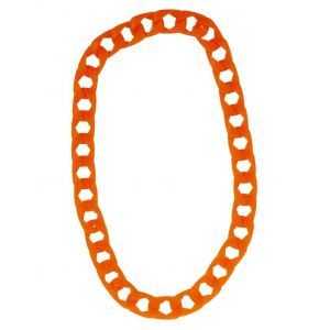 collier fluo orange