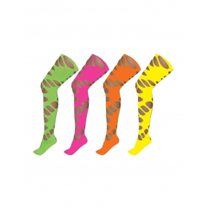 collant avec trou fluo