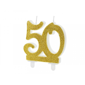 bougie anniversaire 50 ans