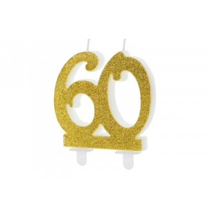 bougie anniversaire 60 ans