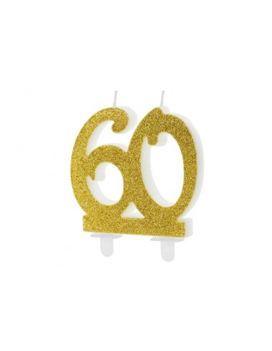 bougie anniversaire 60 ans