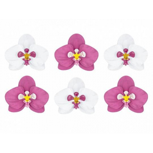 deco en papier tropical orchidee