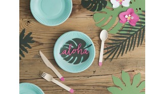 deco tropical table