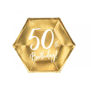 assiette en carton 50 ans