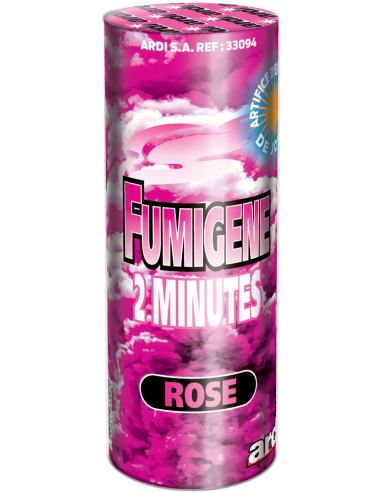 fumigene pot rose 2 minute