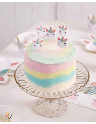 Bougies D Anniversaire Licorne France Effect