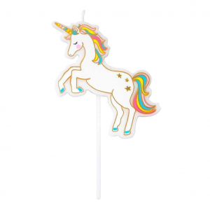bougie anniversaire licorne