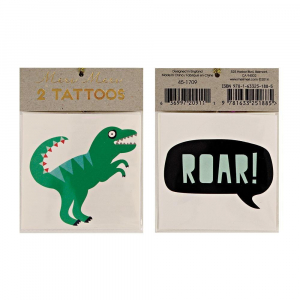 2 tatouages dinosaure