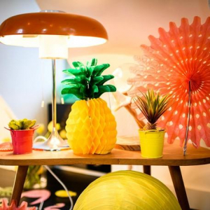 décoration en papier ananas 2