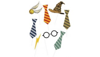 accessoires photobooth Harry Potter papier