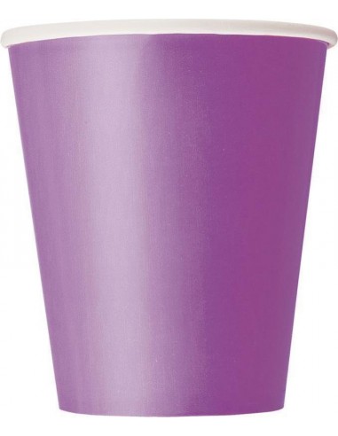 gobelet en carton violet