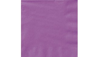 serviette en papier violet