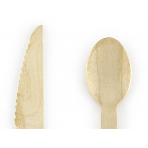 couvert en bois rose 2