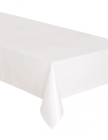 nappe rectangulaire blanche