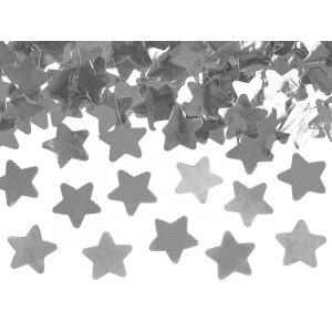 canon a confettis etoile argent 2