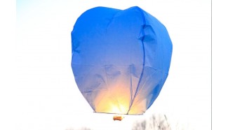 lanterne volante bleu royal