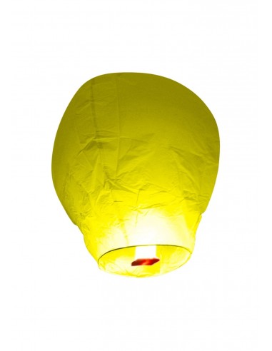 Lanterne volante jaune