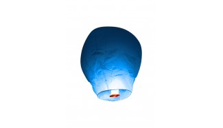 lanterne volante turquoise