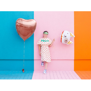 ballon geant coeur rose gold 2