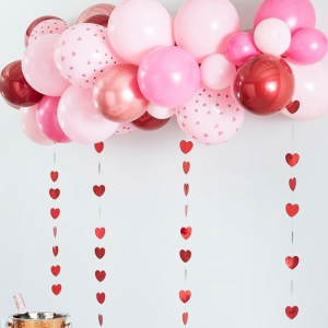 arche a ballon rose 2