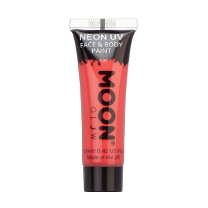 peinture maquillage fluo rouge 2