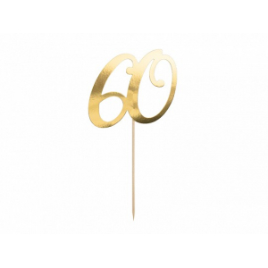 cake topper 60 ans