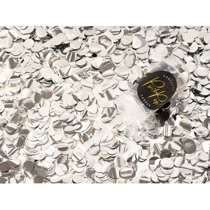 mini canon confettis argent 2