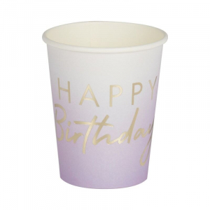gobelet anniversaire lilas