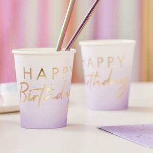 gobelet anniversaire lilas 2