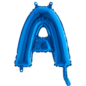 ballon lettre bleu 2