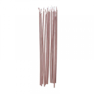 bougie anniversaire rose gold