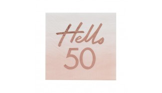 serviettes hello 50