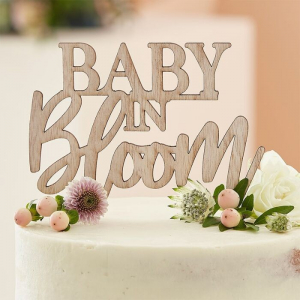 cake topper bois baby in bloom 2