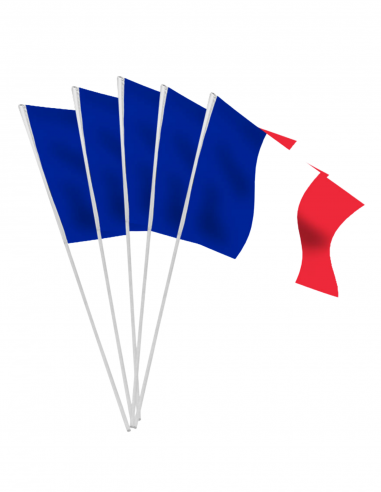 Sachet de drapeaux plastique de la France