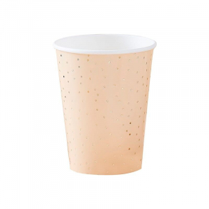Gobelets peche et or