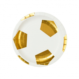 assiette jetable anniversaire foot